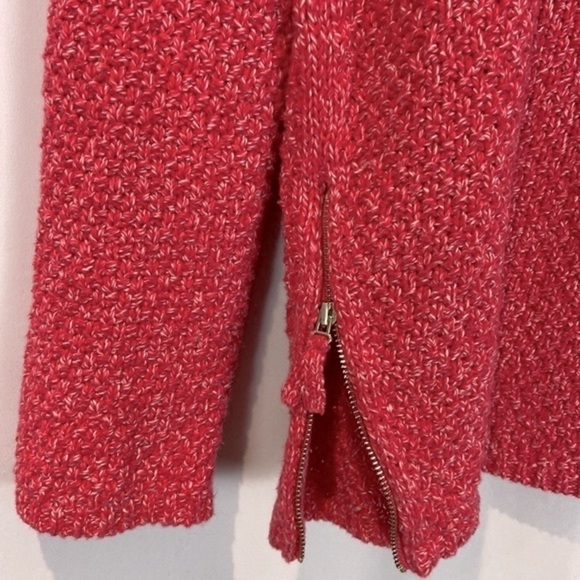 Women’s fuchsia/deep coral Talbots 1X petite thick and soft sweater W1 - Picture 6 of 9